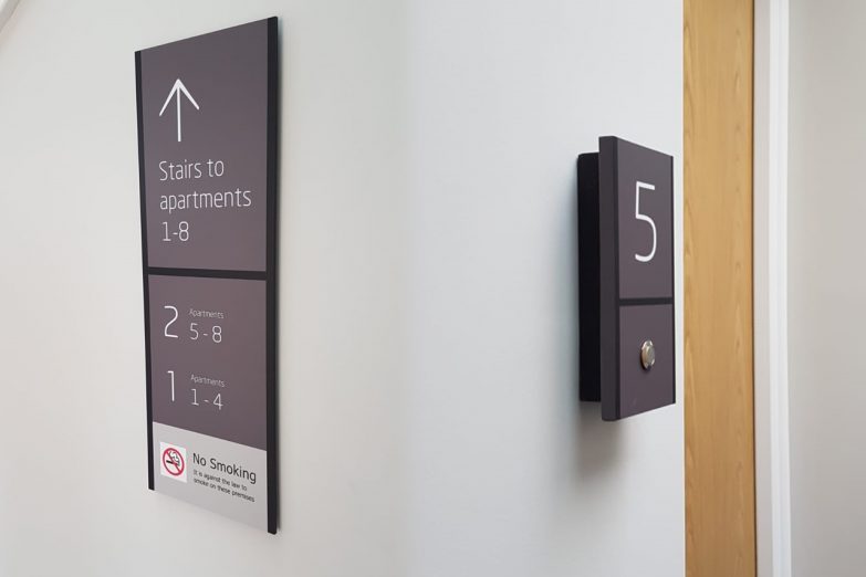 Directional Signs | Office Signage | Footprint Signs and Graphics